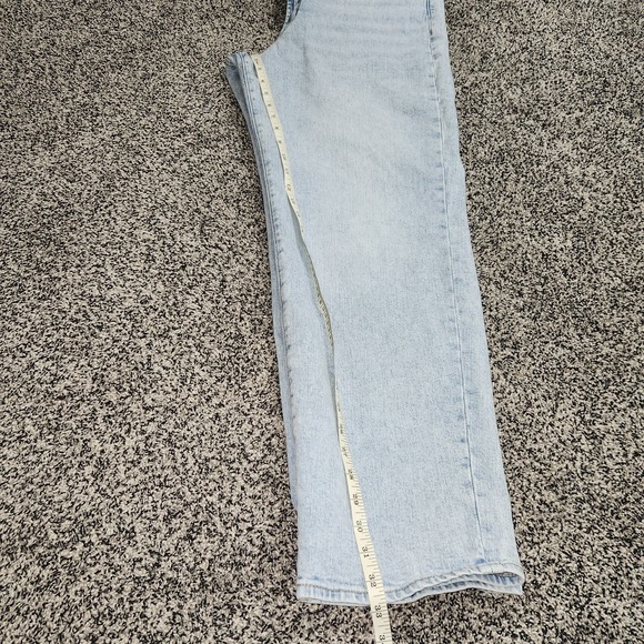 Old Navy High Rise OG Loose Women's Size 16 Tall Lightwash Relaxed Mom Jean 90s - Picture 6 of 7